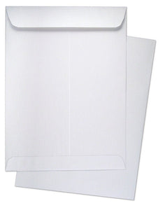 10" x 13" Catalog (Open End) Envelopes, Heavy 28lb. White, Gum Flap - Cashier Depot