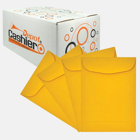 5 1/2" x 7 1/2" Catalog (Open End) Envelopes, Study 24lb. Brown Kraft, Gum Flap (SY5575K) - Cashier Depot