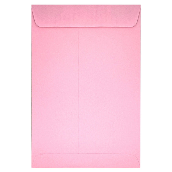 6" x 9" Catalog (Open End) Envelopes, Sturdy 24lb. Pink, Gum Flap - Cashier Depot